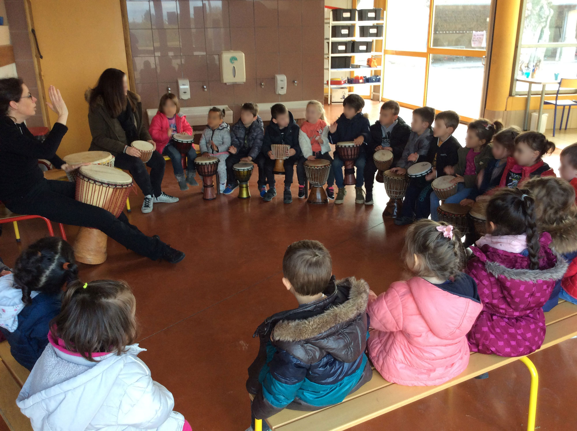 Atelier percussion enfants 2